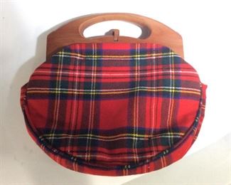 Wool Tartan Hat & Bermuda Bag, HA Smith Ltd