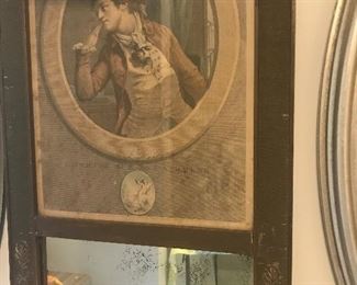 Fabulous antique French mirror
