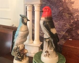 Jim Beam rare bird decanters