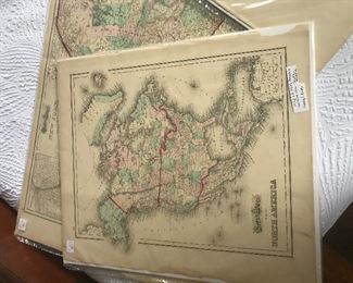MAPS!  Amazing condition.
1829’s to 1840’s sealed in protective sleeves!
GRAY’S ATLAS