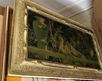 Maxfield Parrish - Newton New York stamp