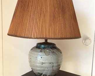 Fabulous 1970s studio pottery
Lamp