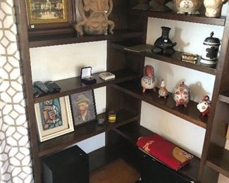 Mah jong bakelite, Mexican primitives, tramp art,