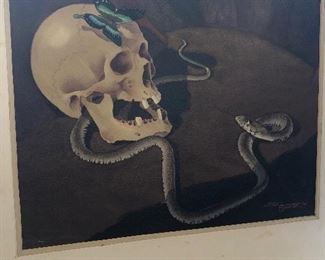 Momemento Mori - Watercolor
