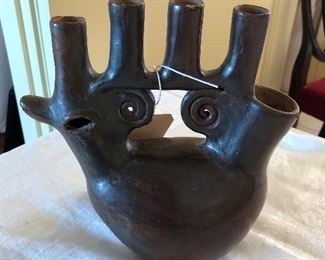 Mexican black pottery