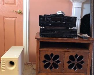 Bose Denon fabulous patchwork style cabinet