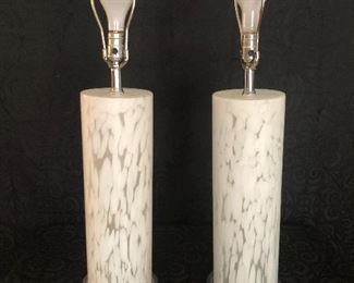 Italian Murano Glass Lamps