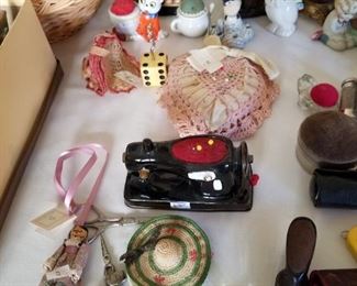 Vintage needle cushions