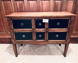 #33- Cabinet 
44 inches wide by 19 inches deep by 33.5 inches tall $225