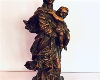 Mother and child figurine 16 inches tall $28