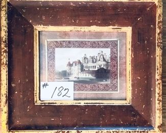 Country estate print 16.5 inches wide by 14.5 inches tall $50