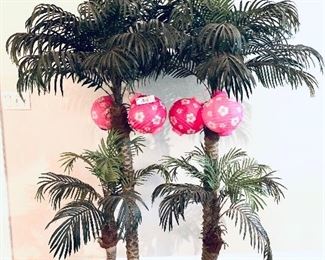 2 Faux Palm Trees 6 feet tall
pair$65