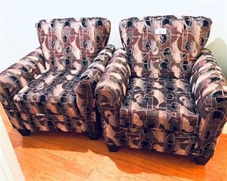 # 363- Pair of chairs 
32 inches wide $150 
in great shape