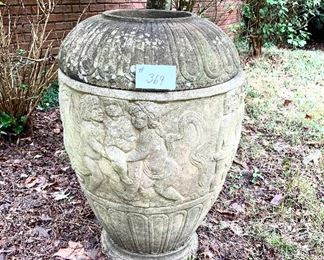 Concrete urn/part of fountain $250