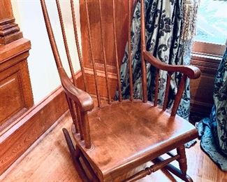 Vintage rocker seat with 18 inches some scratches and Ware see photos $125