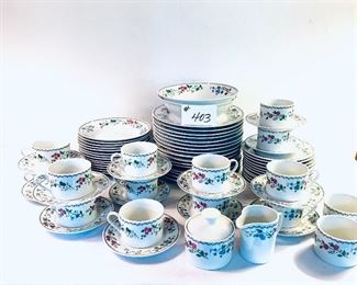 Country garden China set
61 pieces $180