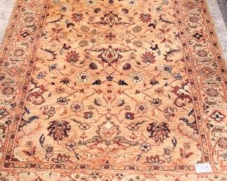 # 405- Wool rug 68 inches wide by 103 inches long $289