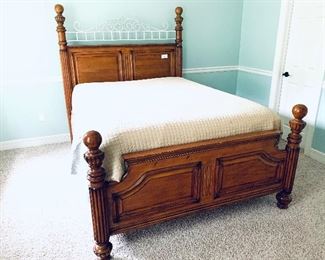 Full size bed 60 inches wide headboard 70 inches tall $495
mattress is free with purchase