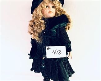 Vintage doll 21 inches tall $35