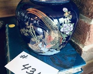 Ceramic jar 5.5 “ t  $ 20