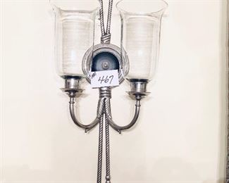 Candle sconce 12 inches wide by 30 inches long $69