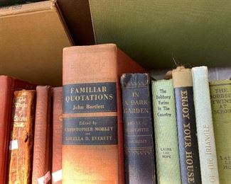 Vintage and Antique Books