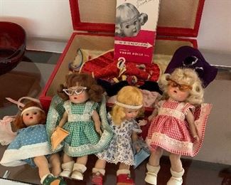 Ginny dolls and accessories