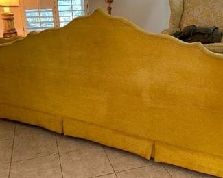Vintage 1960s MCMYellow Sofa/Couch 41x110x31 HxWxD