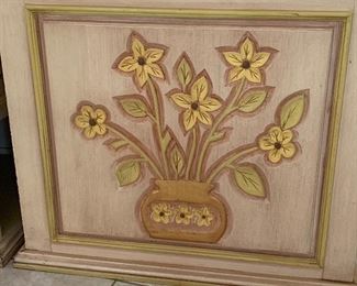 2pc Hand Carved Mexican MCM End Tables/Nightstands PAIR 25x20x28in HxWxD