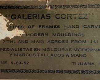 *Original* Art Girl Sitting Eli A.D 1960’s Mexico 29.5x21.5x2in HxWxD
