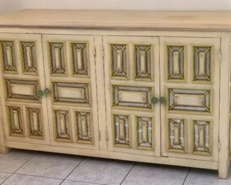 1960s Mexican MCM Jeanne Valentine Sideboard/Buffett 35x60x20.5in HxWxD