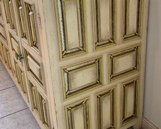 1960s Mexican MCM Jeanne Valentine Sideboard/Buffett 35x60x20.5in HxWxD