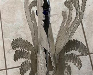 Mexico Punched Tin Rooster 16x7x14in HxWxD