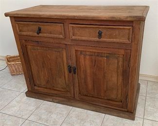 Rustic Mexico Cabinet 35.5x46.5x21 HxWxD