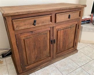 Rustic Mexico Cabinet 35.5x46.5x21 HxWxD