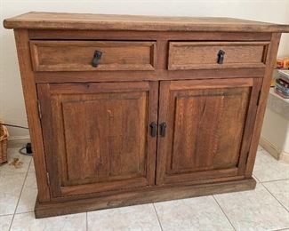 Rustic Mexico Cabinet 35.5x46.5x21 HxWxD