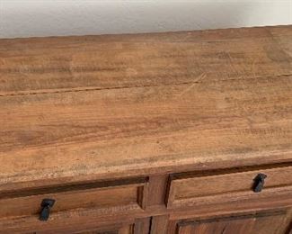 Rustic Mexico Cabinet 35.5x46.5x21 HxWxD