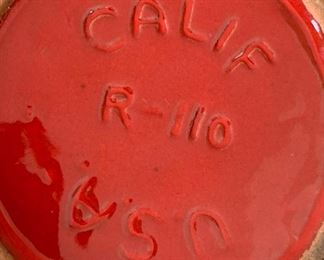 5pc California Pottery R-110 Crocks 3x7x4.5in HxWxD