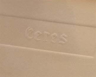 *Signed* Martin Barooshian Intaglio Etching Ceres II/XV 27x21x.5in HxWxD