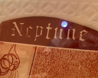 *Signed* Martin Barooshian Etching Intaglio Neptune II/XV 22.25x22.25x.5in HxWxD