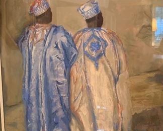 *Original* Mary Meese Pastel 31x26.5x.5in HxWxD