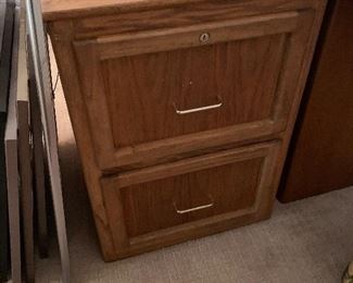 Vintage 2-Drawer File Cabinet