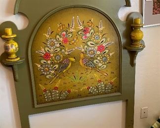 #2 Ser Mel Tonala Mexico Twin Headboard 68x44x6.5in HxWxD