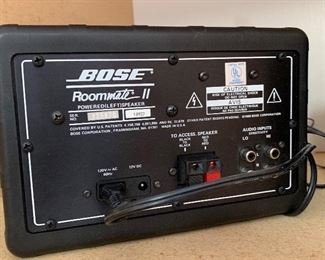 2pc Bose Roommate II Powered Speakers