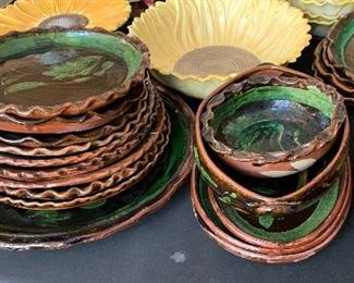 Mexican Folk Art Dishes