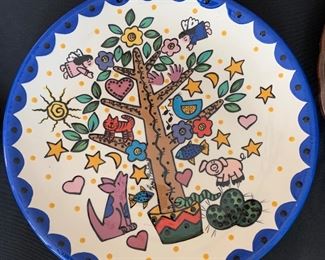 Mexican Folk Art Dishes