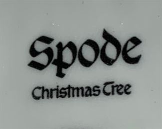 Spode Christmas Tree Cookie Jar 12in H x 9in Diameter
