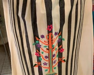 Tree of Life Vintage Fiesta De Mexico Skirt
