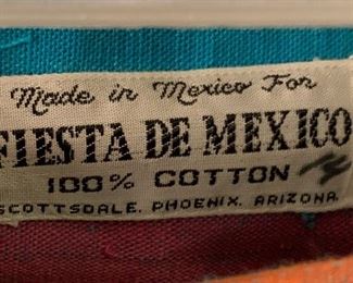 Sunflowers Vintage Fiesta De Mexico Skirt