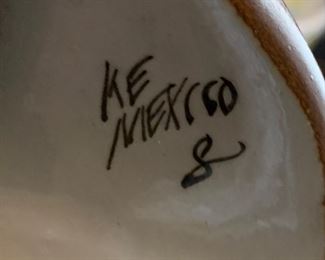 Ken Edwards El Palomar Mexico Pottery Fish 9x10x9in HxWxD